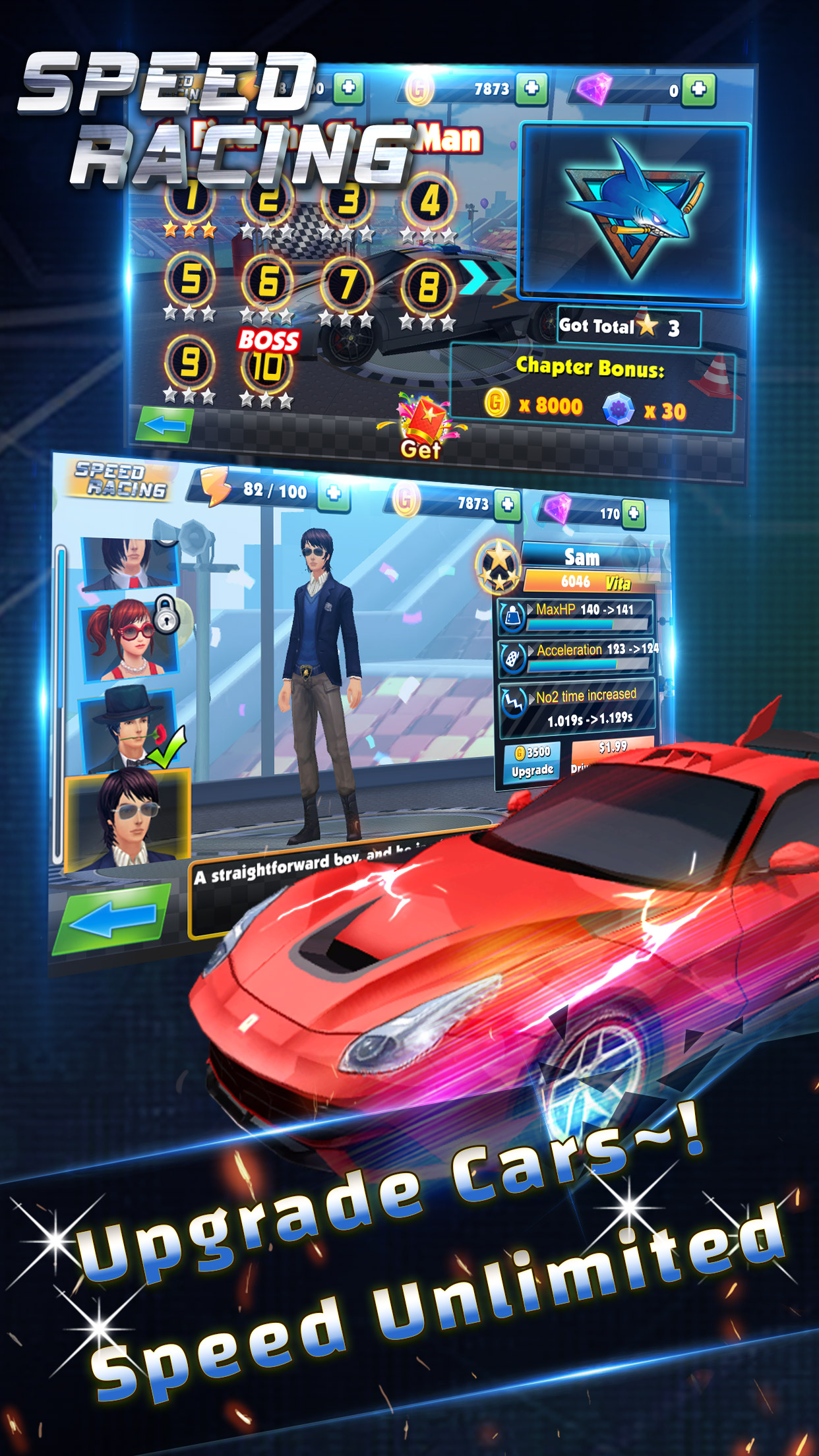 Speed Racing - Secret Racer Screenshot 2