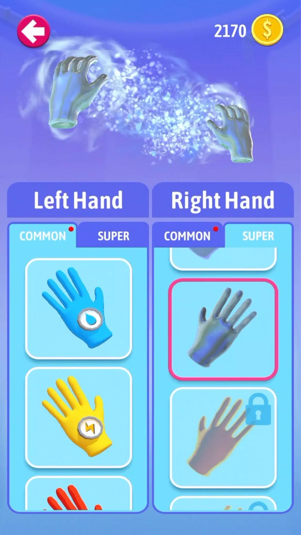 Elemental Gloves Screenshot 3