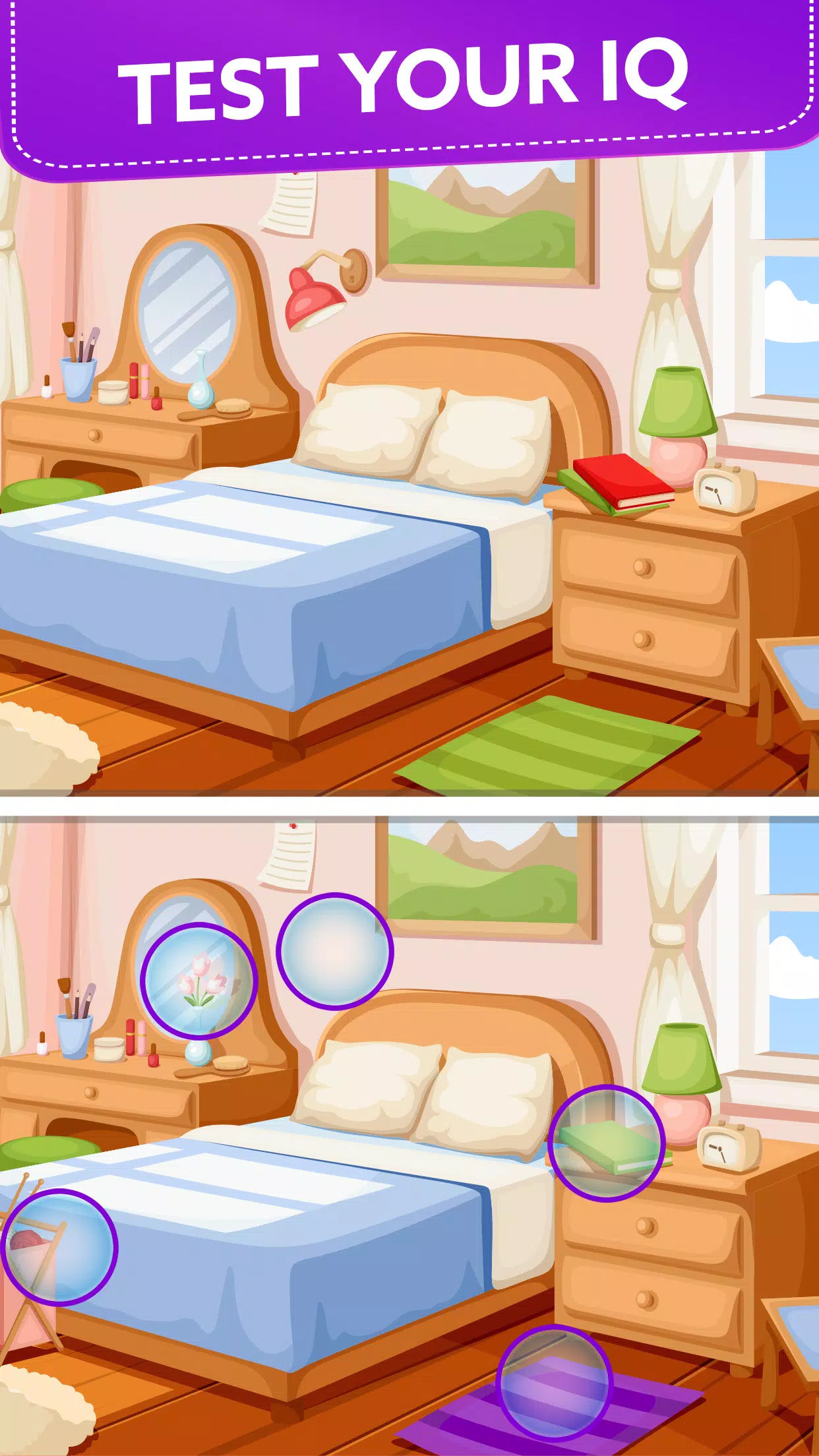Spot 5 Differences: Find them! 스크린샷 2