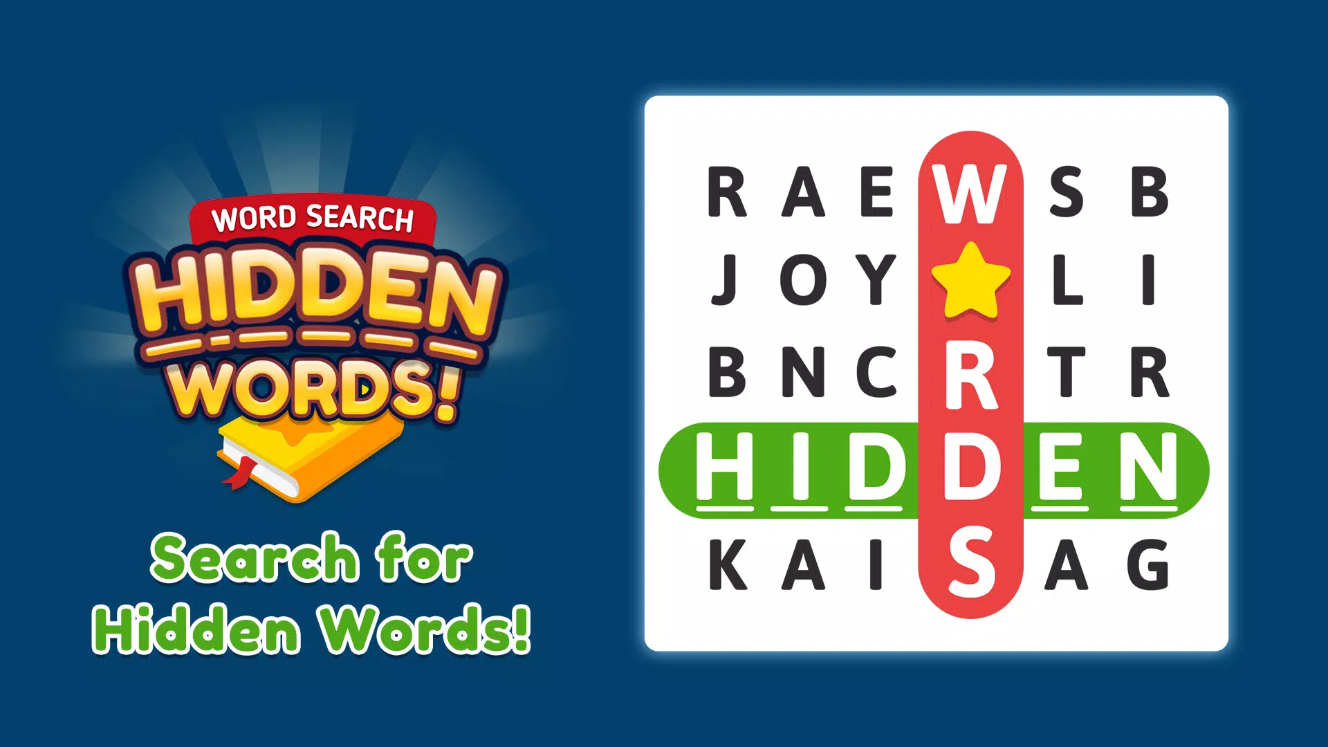 Word Search: Hidden Words Скриншот 1