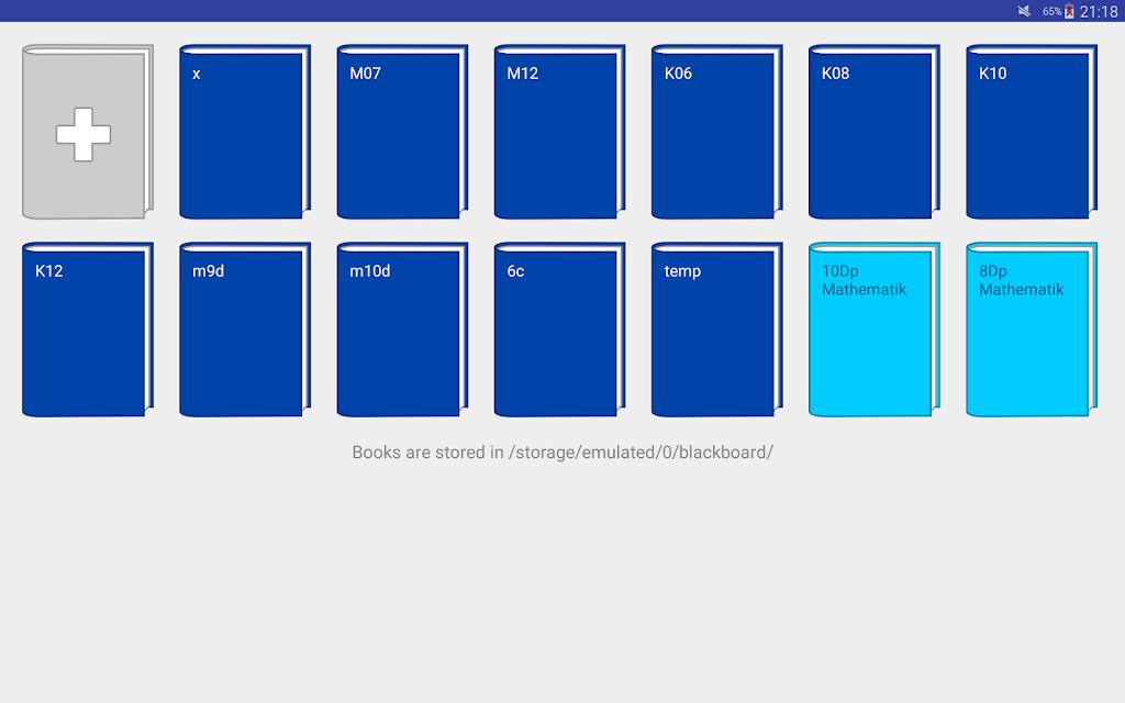 Schermata Digital exercise book 1