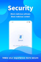 Zenon:Ultimate VPN solution ဖန်သားပြင်ဓာတ်ပုံ 1