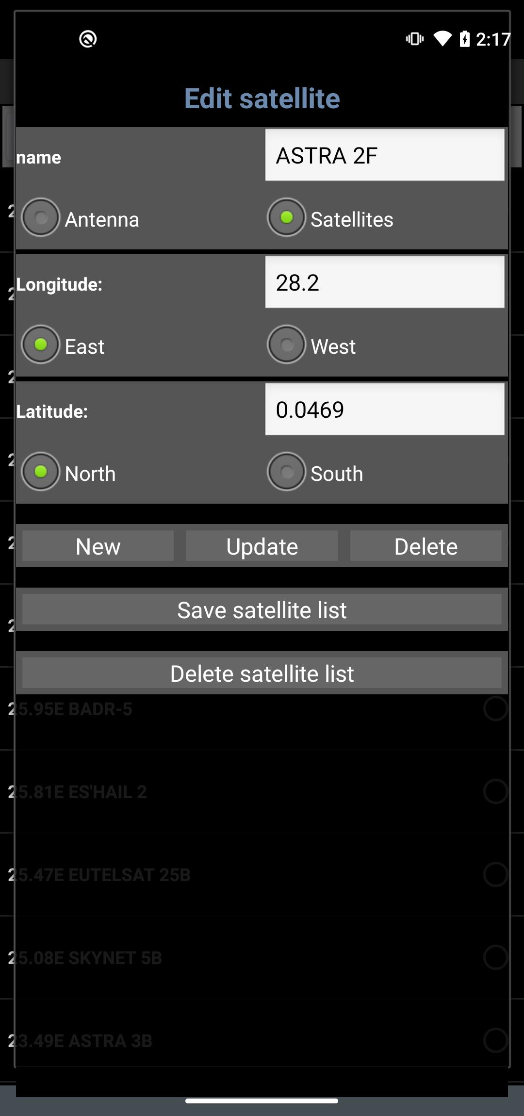 Satellite Locator應用截圖第3張