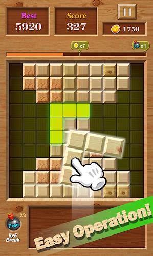 Block Puzzle Wood 1010 : Free Скриншот 2