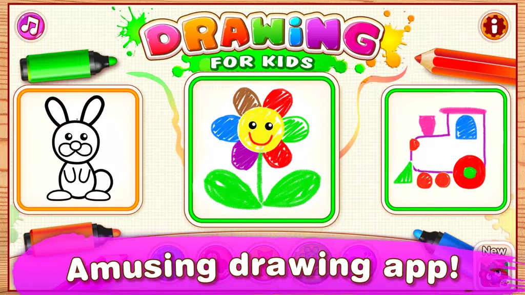 Toddler Drawing Apps for Kids Screenshot 0