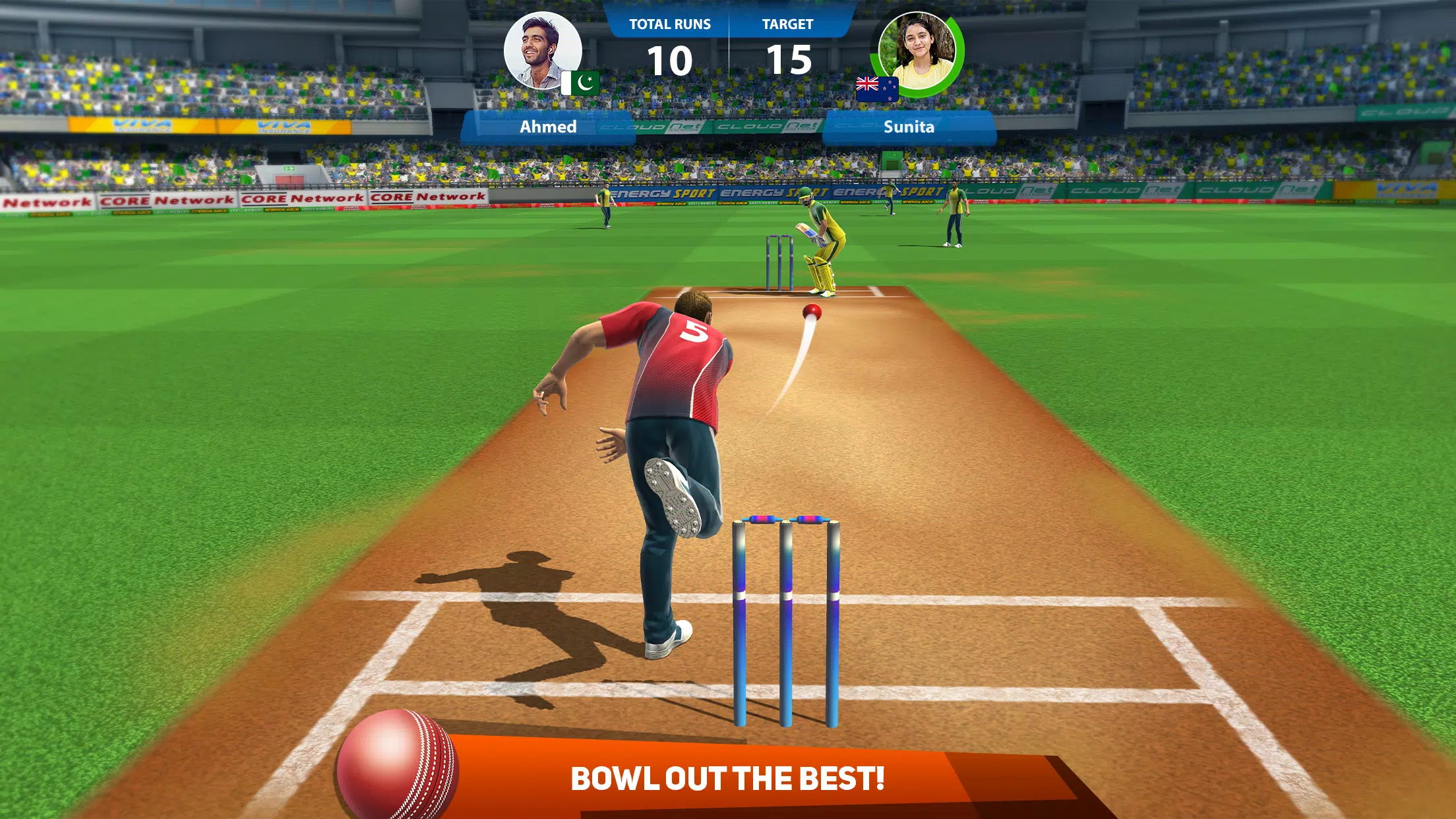 Cricket League ภาพหน้าจอ 2