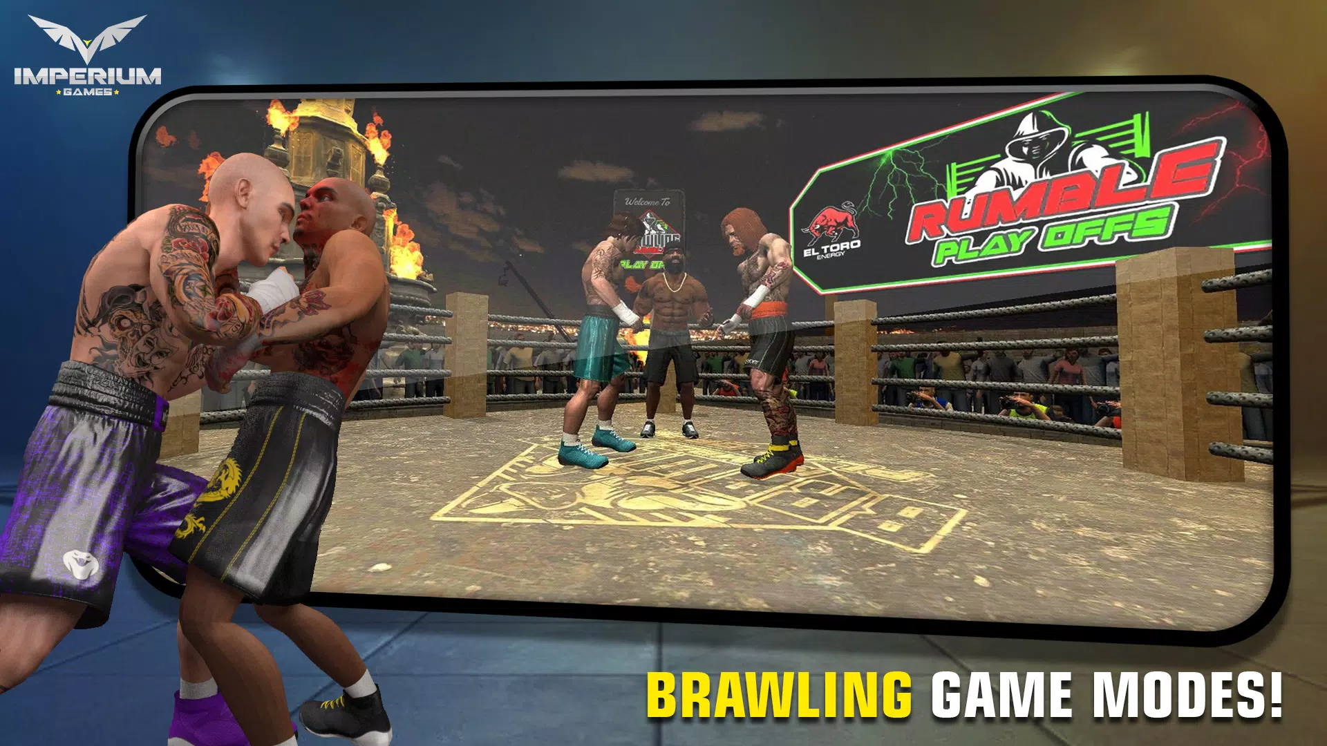 Bare Knuckle Brawl Captura de tela 3