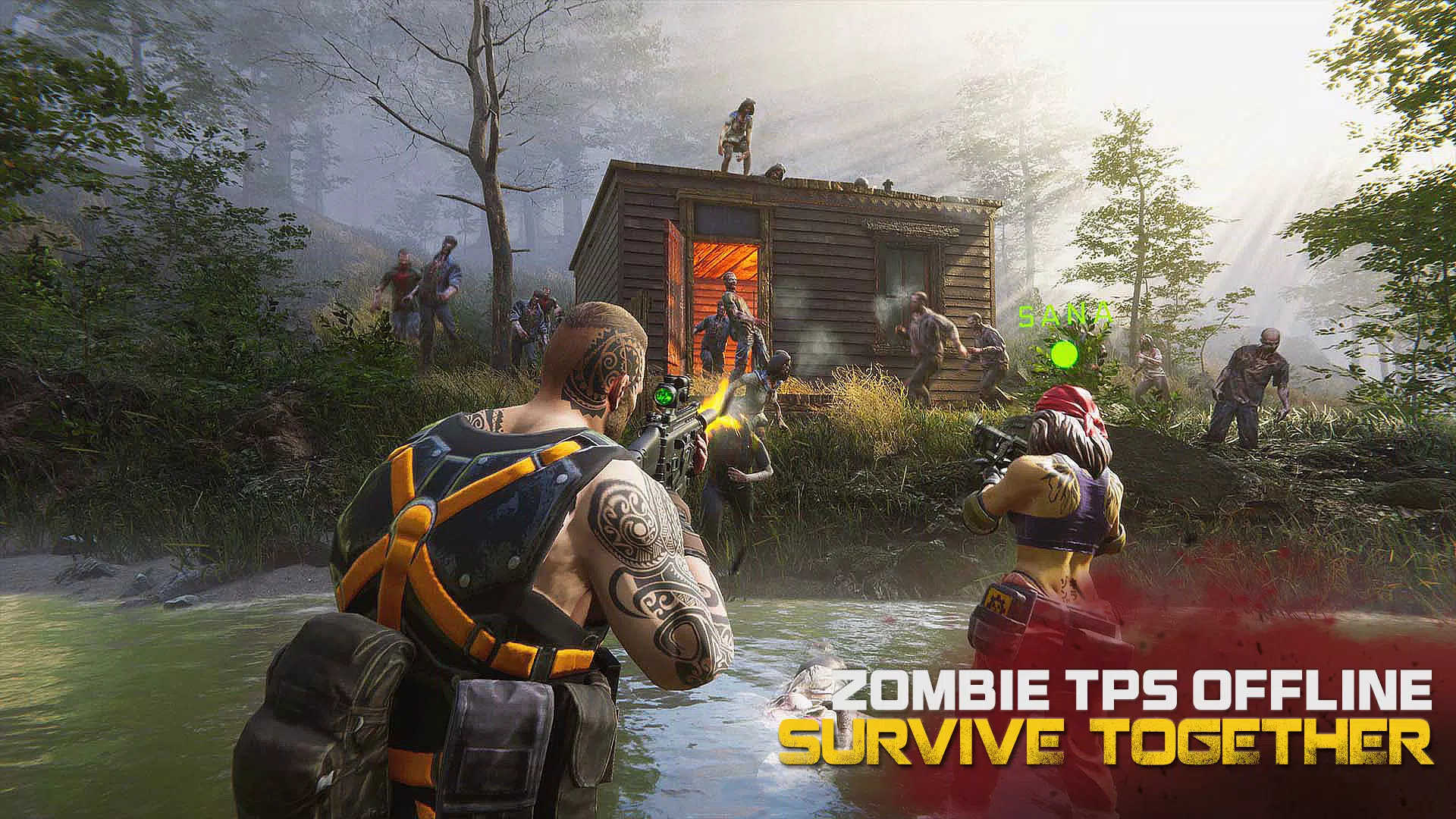 Zombie Shooter 3D Скриншот 0