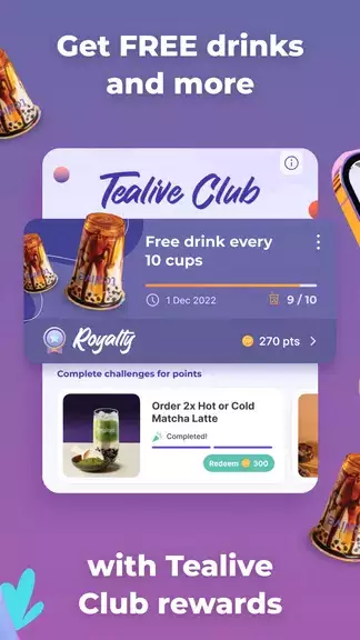 Tealive MY - Order Bubble Tea Zrzut ekranu 2