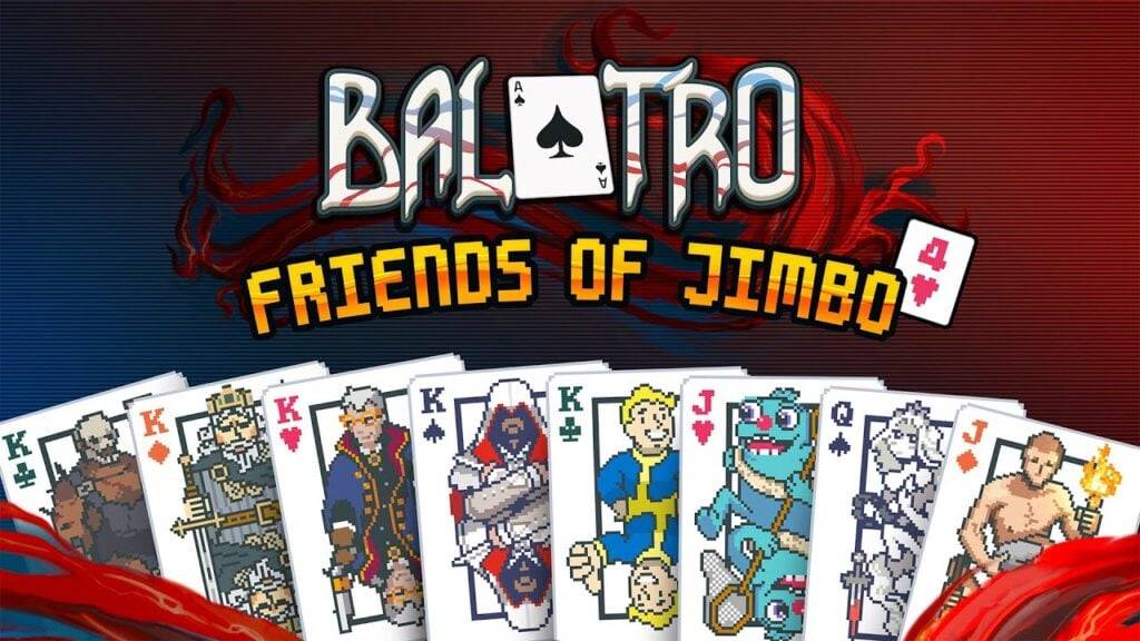 BalatroはJimbo 4 Collab Packの友人を発表します！
