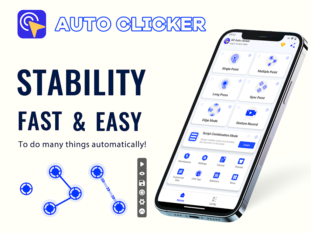 Auto Clicker-Automatic Tap Pro 스크린샷 0