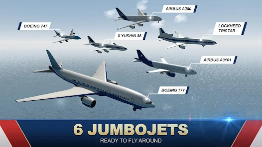 Jumbo Jet Flight Simulator应用截图第1张