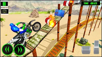 Bike Games Stunts: Spider Hero स्क्रीनशॉट 2