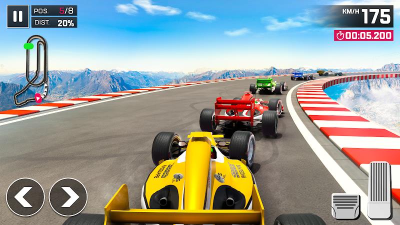 Formula Car GT Racing Stunts Tangkapan skrin 3