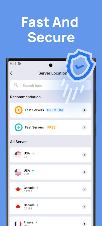 Turbo Secure VPN: Fast Proxy ภาพหน้าจอ 2