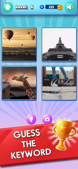 4 Pics 1 Word - World Game Captura de pantalla 2