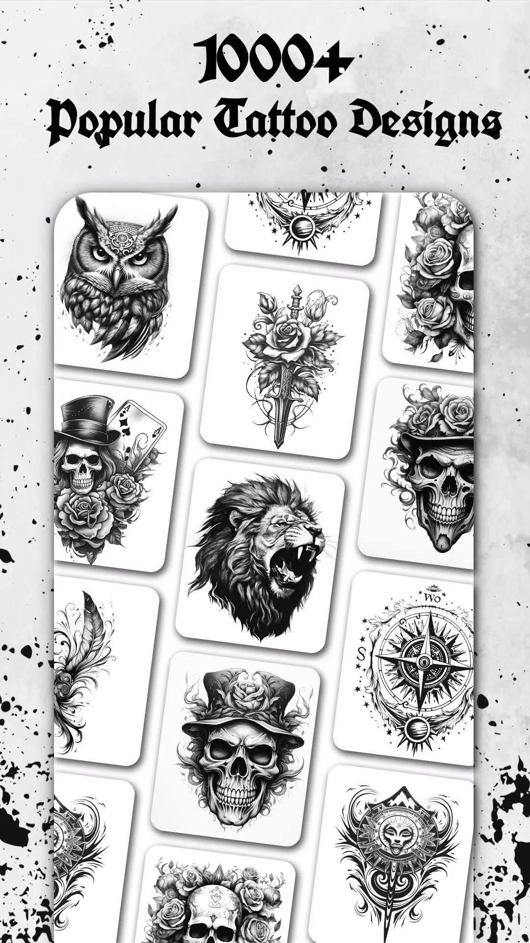 Tattoo Coloring games Ekran Görüntüsü 0