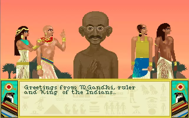 Gandhi's potential inclusion as DLC