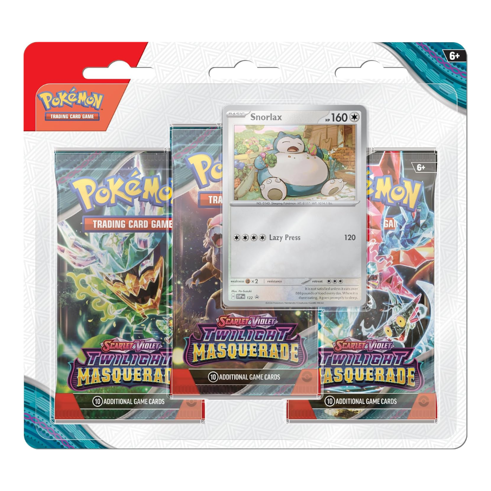 Pokémon TCG: Scarlet & Violet-Twilight Masquerade 3-Pack Blister