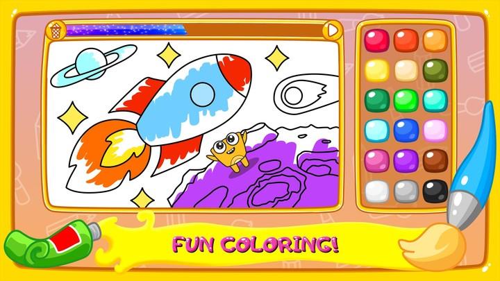 Coloring book! Game for kids 2 Captura de tela 0