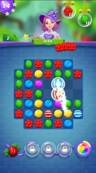 Candy Witch - Match 3 Puzzle स्क्रीनशॉट 2