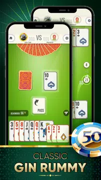 Gin Rummy: Card Game Online Captura de tela 0