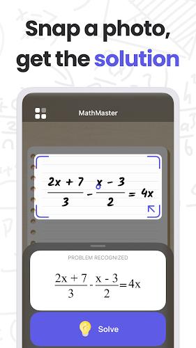 MathMaster: Math Solver & Help スクリーンショット 0