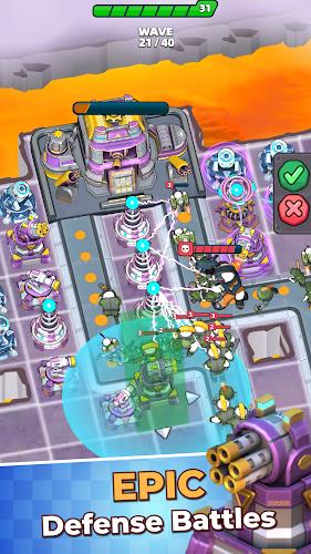 Island Defense TD - Tower War Ảnh chụp màn hình 0