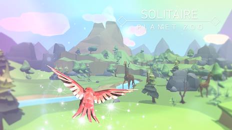 Solitaire : Planet Zoo Captura de tela 1