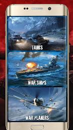 War games wallpapers Tanks Schermafbeelding 0