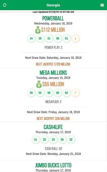 Lottery Results स्क्रीनशॉट 3