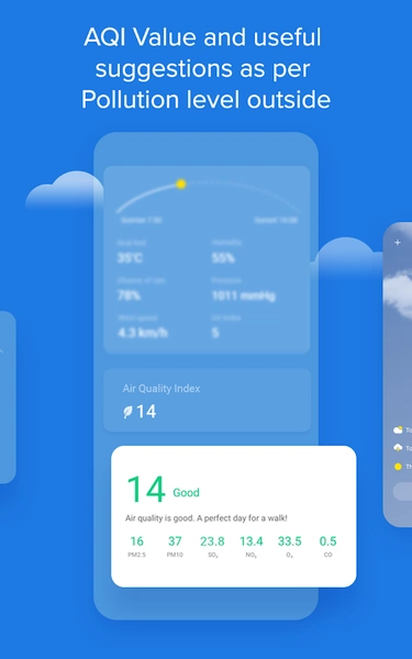 Weather - By Xiaomi ဖန်သားပြင်ဓာတ်ပုံ 3