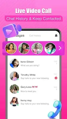 Livmet: VideoCall, Online Chat ဖန်သားပြင်ဓာတ်ပုံ 2