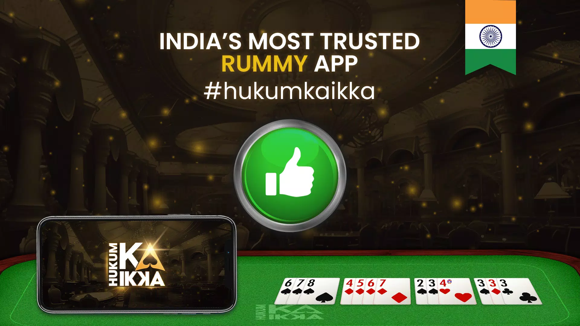 HukumKaIkka Rummy Game Captura de tela 0