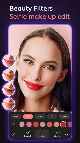Cosmo Hair Editor, Face Filter Capture d'écran 2