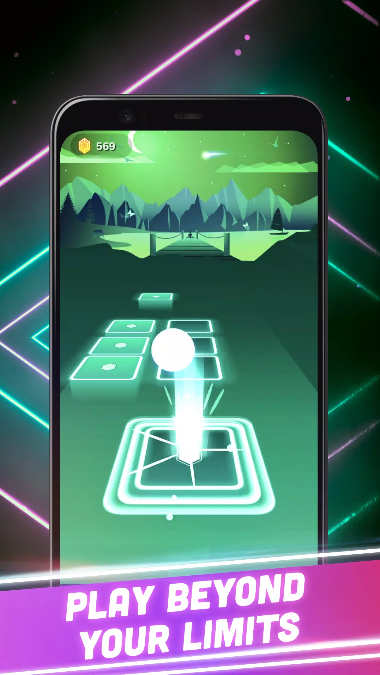 Beat Tiles 3D: Music Game Скриншот 1