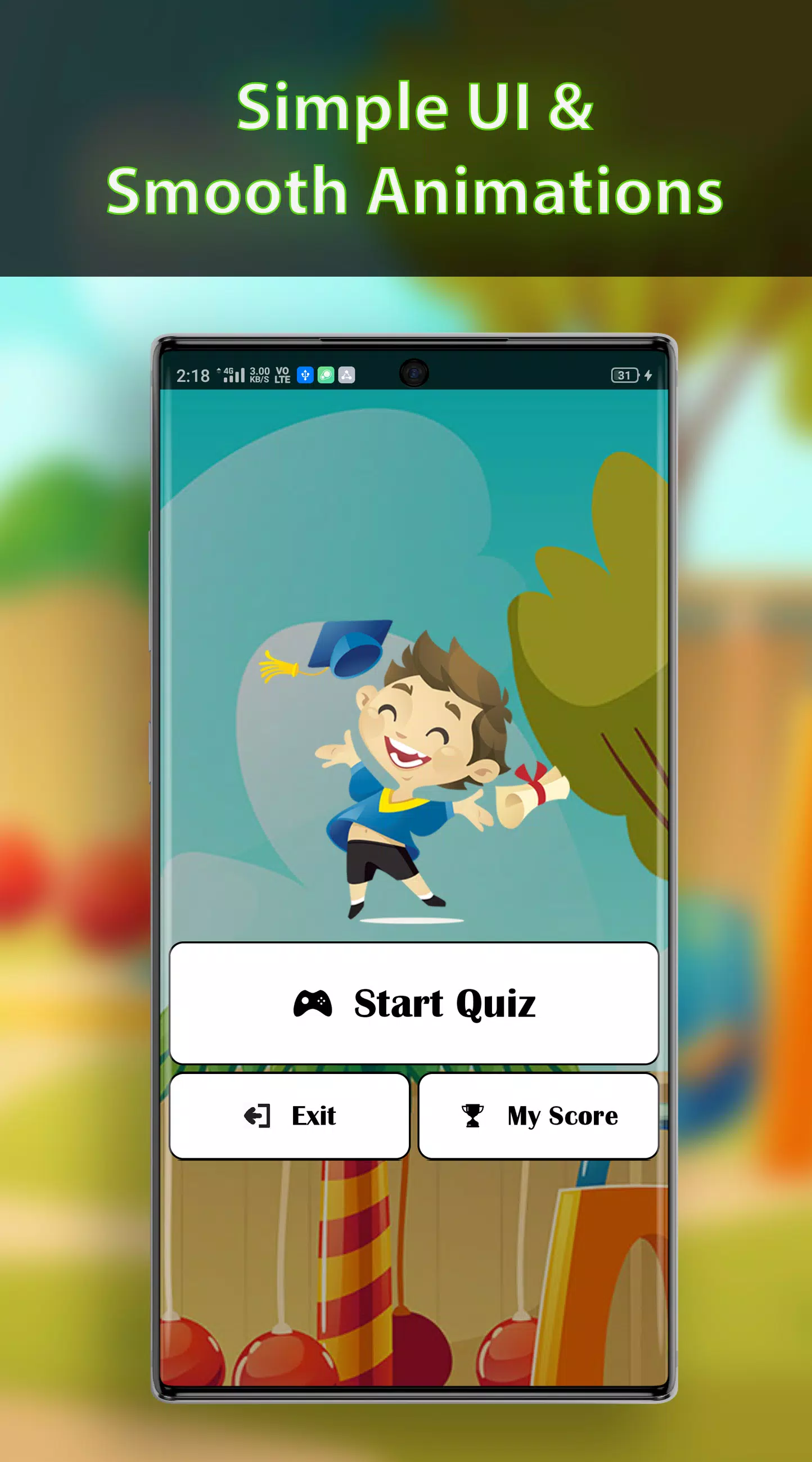Kids Quiz Capture d'écran 2