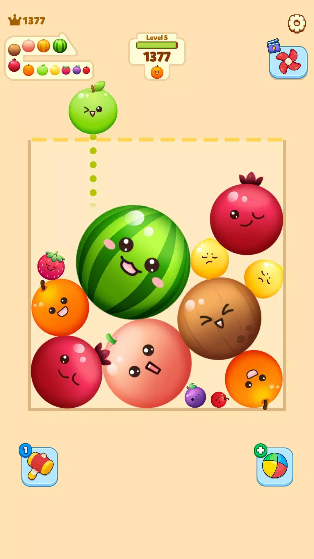 Fruit Merge スクリーンショット 0