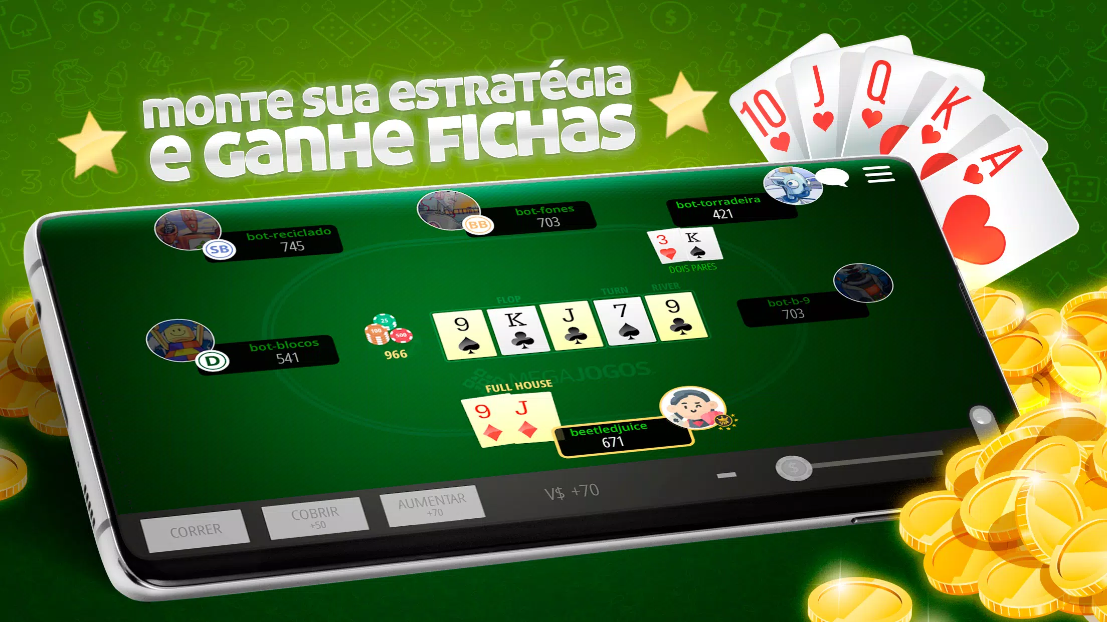 Poker Texas Hold’em Online Capture d'écran 0