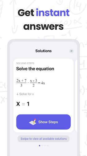 MathMaster: Math Solver & Help スクリーンショット 1