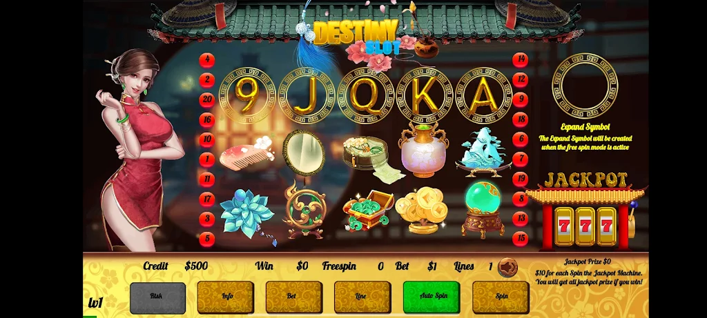 Jackpot Slots of Chinatown Screenshot 1