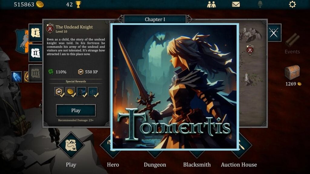 ARPG Tormentis อาคารดันเจี้ยนสไตล์ Diablo กำลังจะมาบน Android เร็ว ๆ นี้!