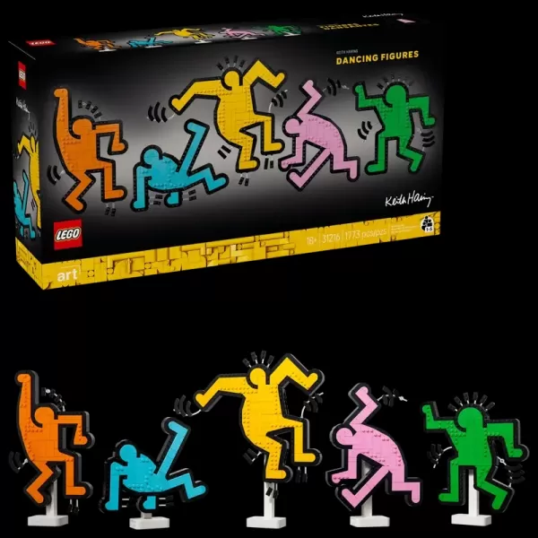Lego Art: Keith Haring - Dancing Figures