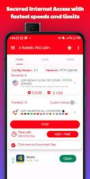 X TUNNEL PRO UDP+ VPN Schermafbeelding 0