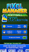 Pixel Manager: Football 2020 E 스크린샷 0