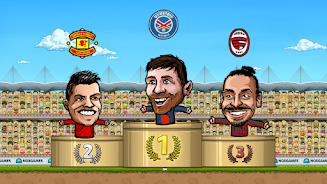 Puppet Soccer: Champs League 스크린샷 3