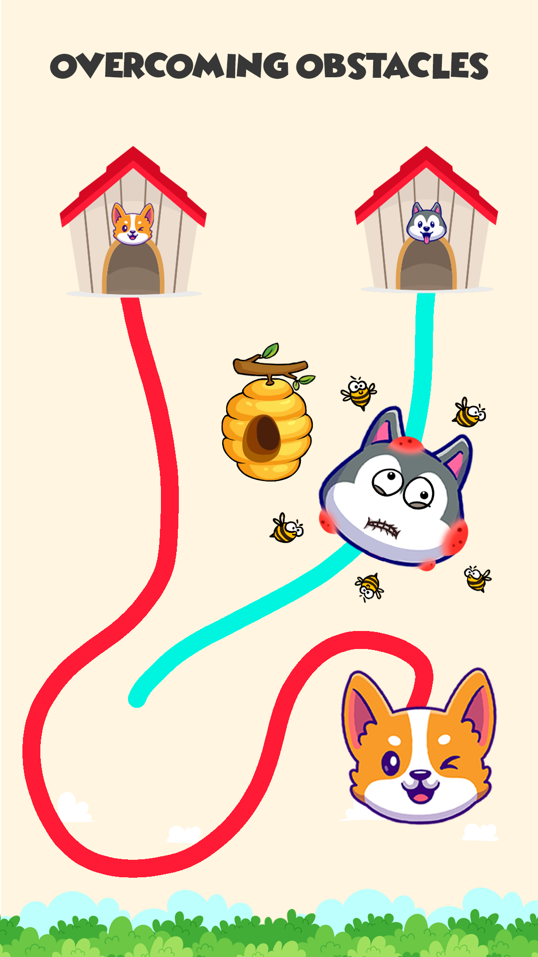 Dog rush: Draw to save games應用截圖第3張