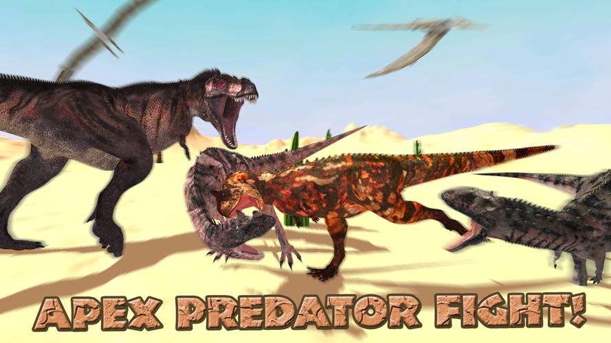 Hungry Apex Jurassic Dino Hunt Captura de pantalla 1