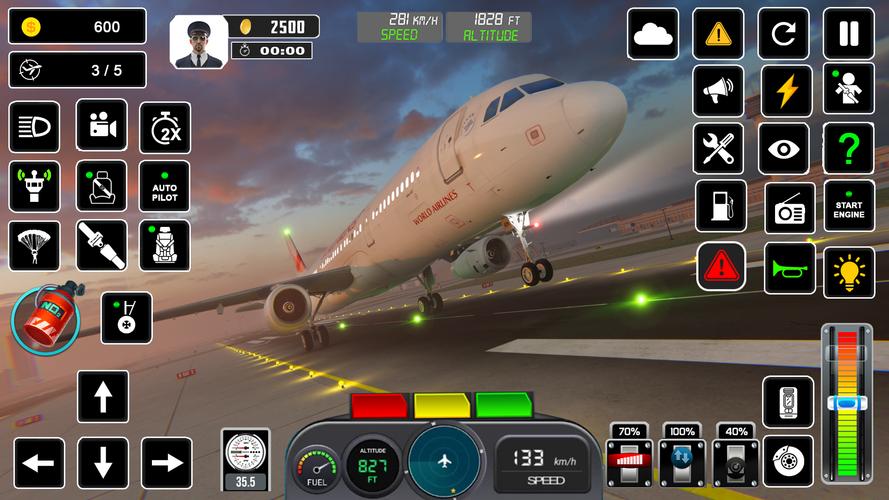 Pilot Flight Simulator Games Screenshot 0