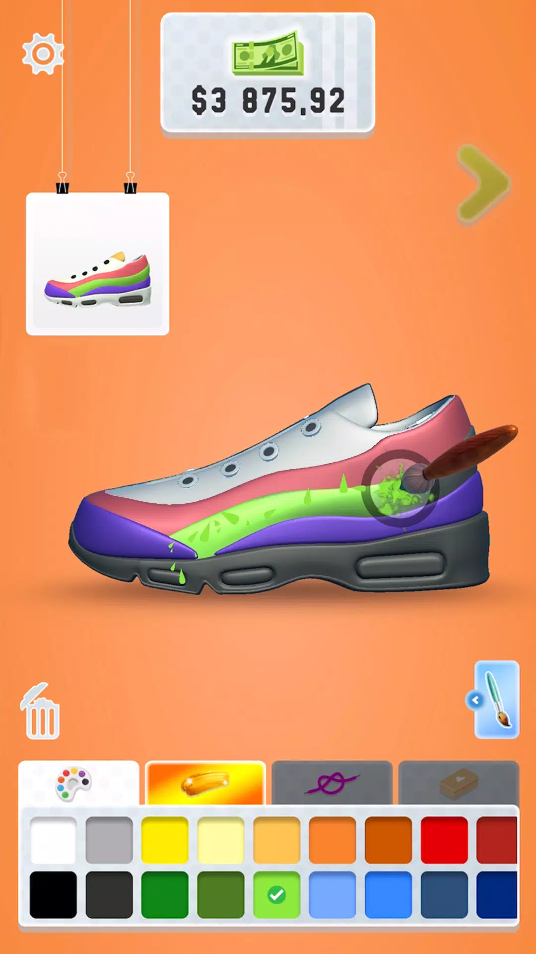 Sneaker Art! - Coloring Games Screenshot 2